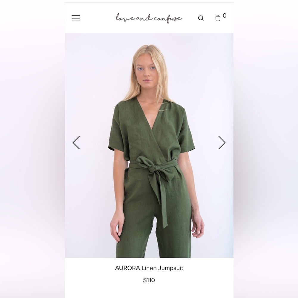Linen jumpsuit brand new